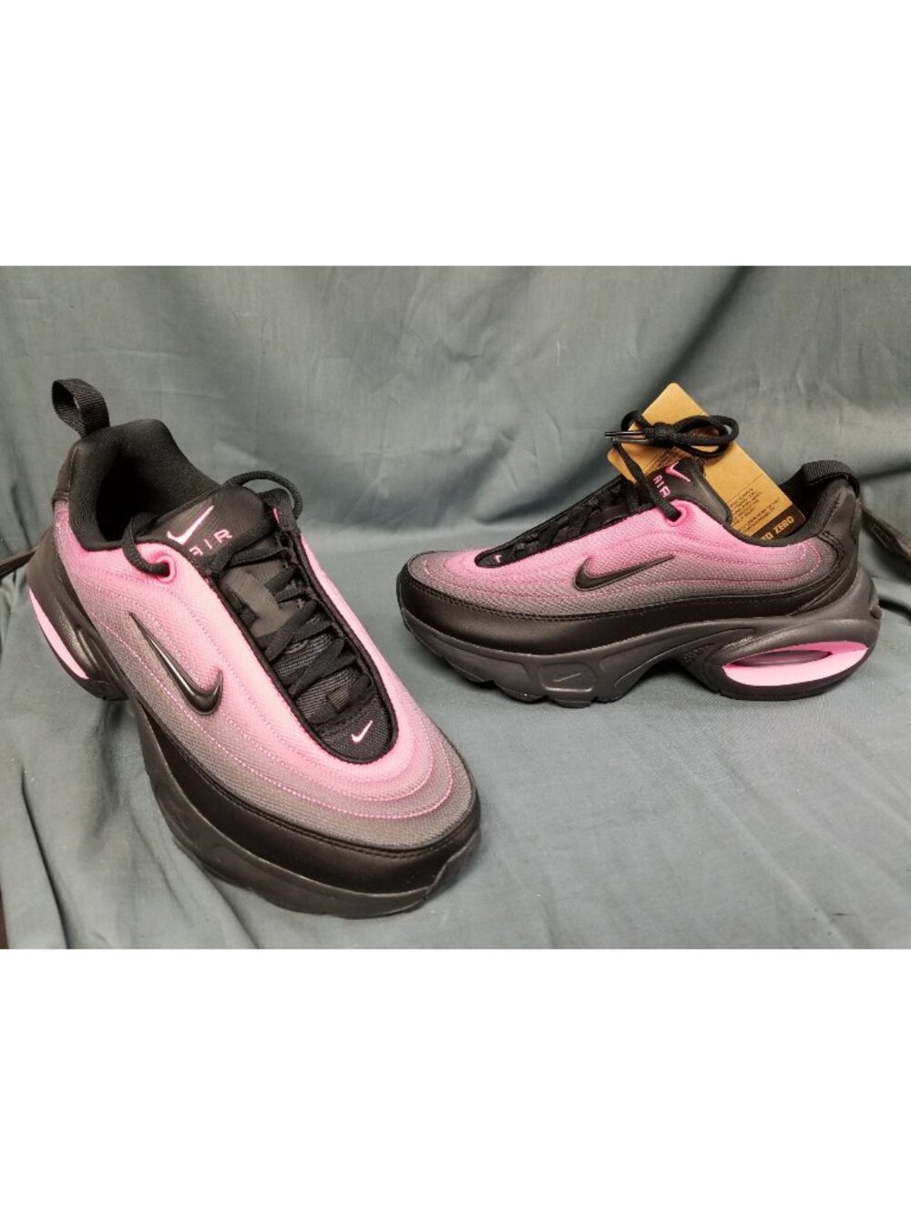 Nike Air Max Portal Sneakers Black Pinksicle Mesh Women's Size 6 NEW NO BOX!